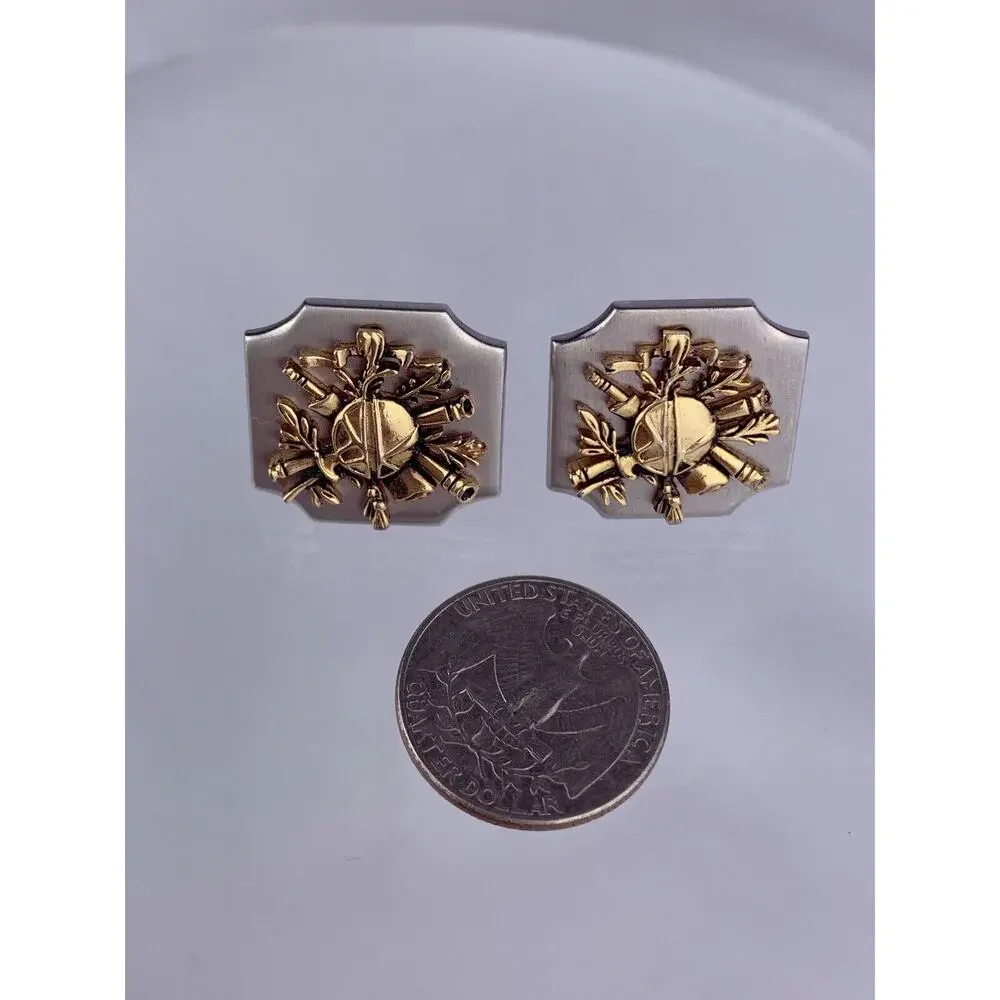 SWANK cufflink silver or
